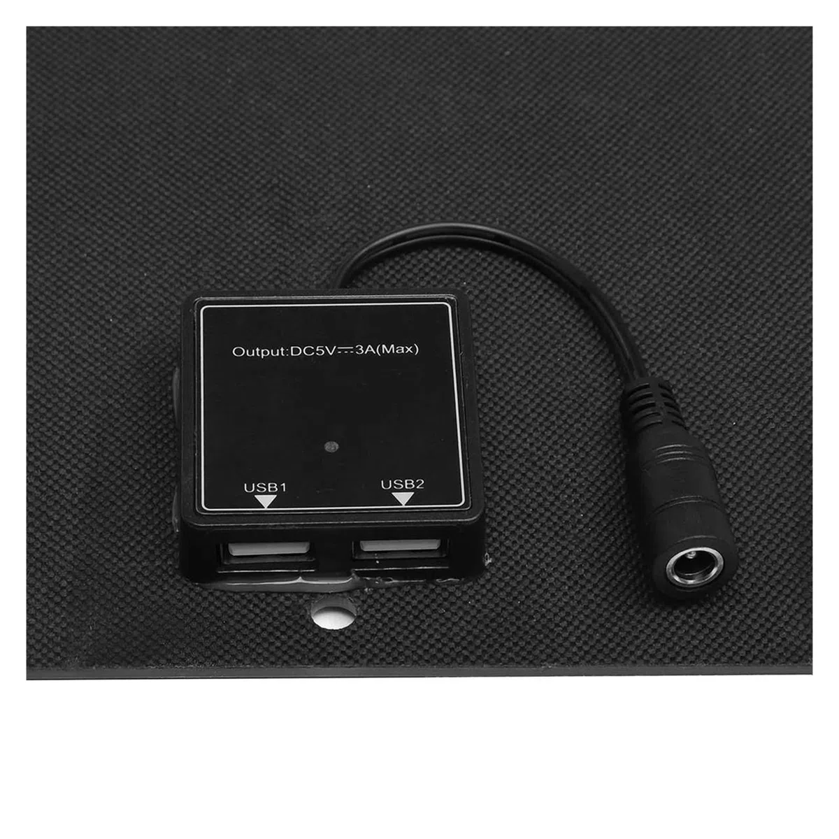 Panel słoneczny, 3 0W/50W 30A Controller 18V Monocrystalline Flexible Solar Panel Dual USB 12V/5V DC for Car Yacht Battery Boat Charger Elastyczne ogniwo słoneczne(Color:50W 10A Controller)