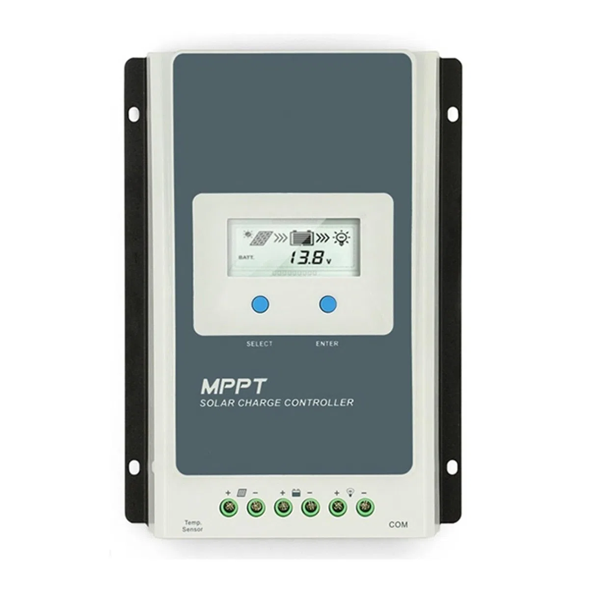 Kontroler Ładowarki Słonecznej MPPT 40A 30A 20A 10A LCD 12V24V Auto Wysoka Wydajność Regulador Do Akumulatorów Litowo-ołowiowych(2210AN)