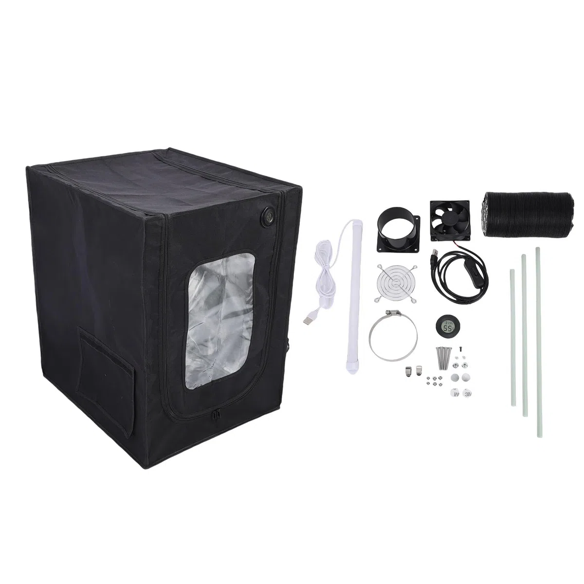 Generic Ognioodporna Obudowa Drukarki 3D z Wentylatorem Wyciągowym dla Ender 3 V3 3 Pro Firmy Lab
