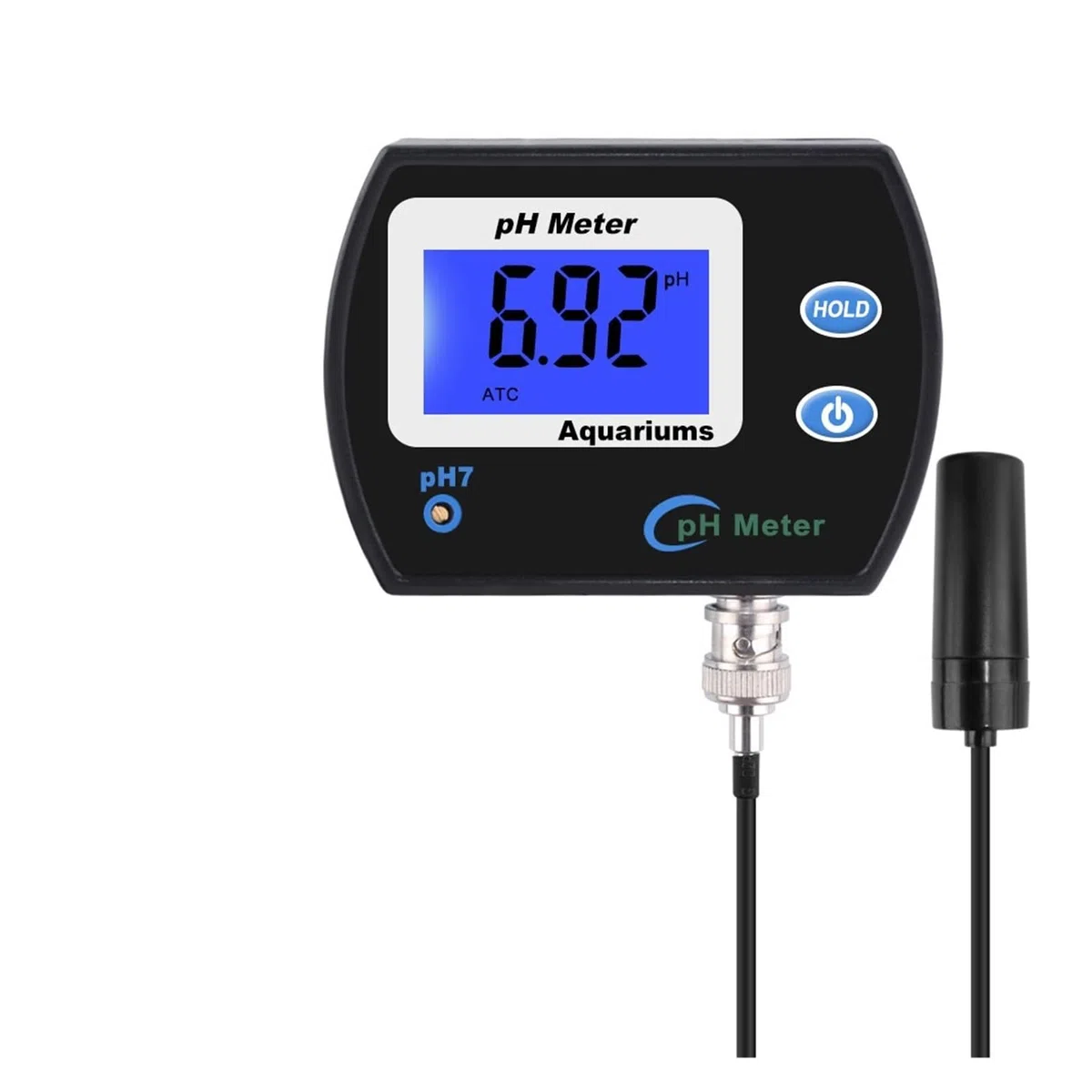 Przenośny miernik PH Tester dokładny długopis cyfrowy PH-990 kieszonkowy akwarium wino mocz LCD Test z dużym ekranem Wysoka Czułość(UK Version)